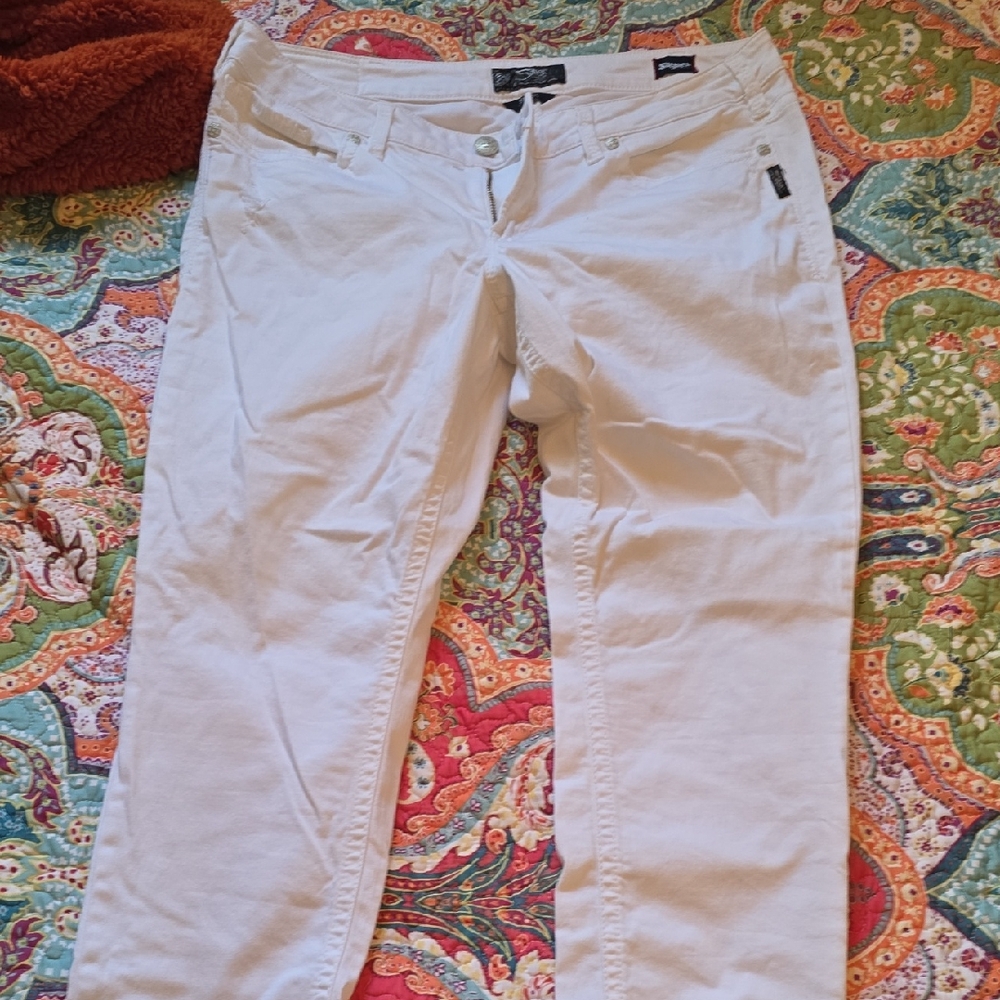 Silver Jeans Women's Skinny Jeans - White